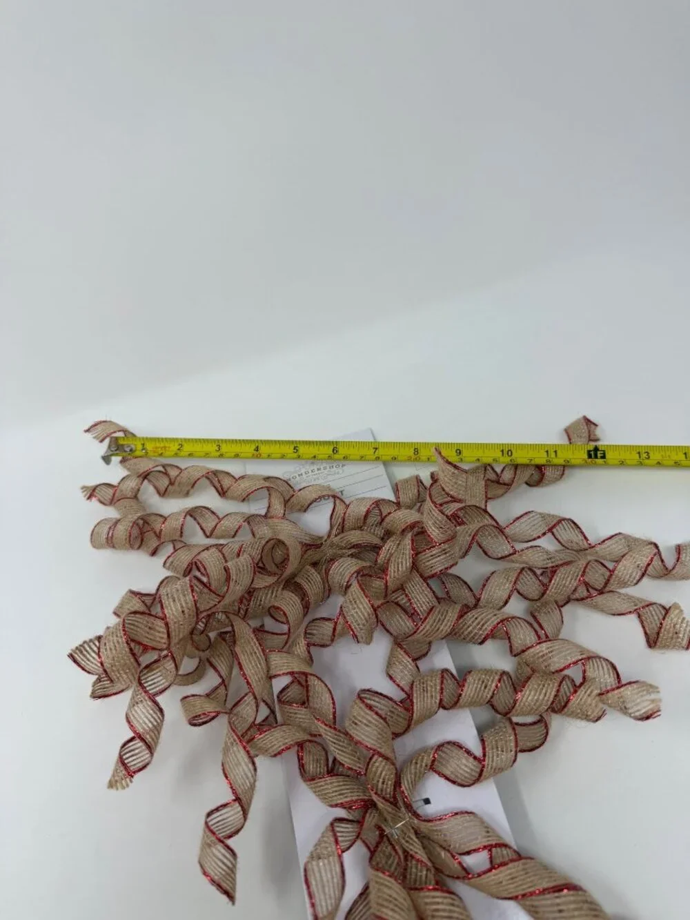 Target 2ct Christmas Modern Heritage Premium Curl Swirl Brown/Red- Wondershop™